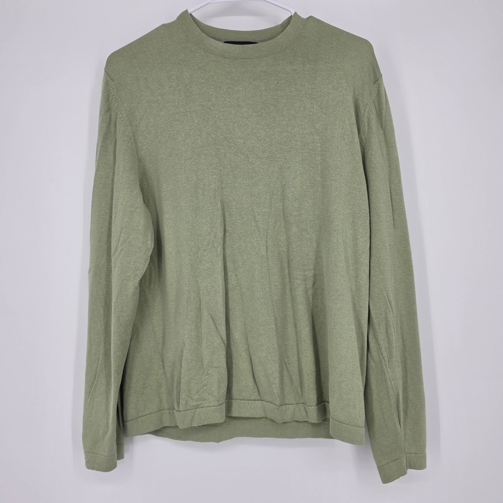 Banana Republic Silk Cashmere Sweater M Sage Green Quiet‎ Luxury Minimalist